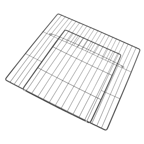 SUPVOX Cat Cage Door Replacement Panel with Mesh Screen 14X14 Inches for Indoor Cat Cages and Small Pet Enclosures Easy Access Pet Door