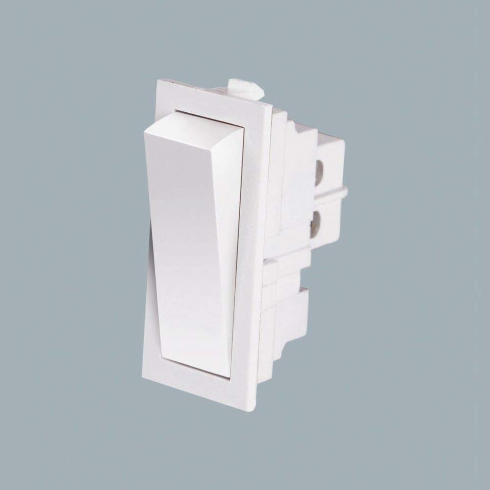 Oreva JSH-3007 1 Way Switch (Pack of 20, White)