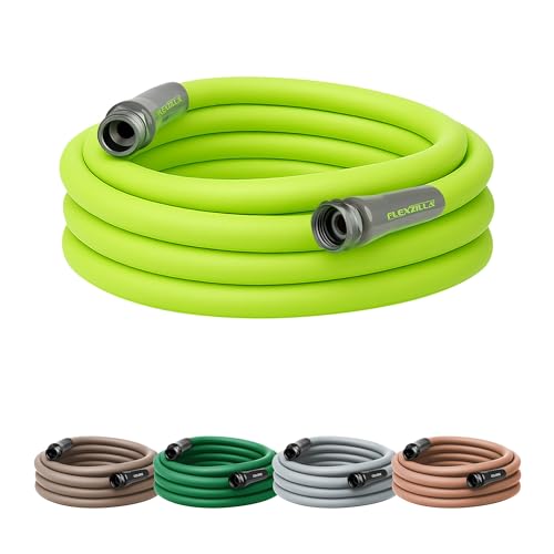 Flexzilla Garden Hose 5/8 in. x 25 ft., Lightweight All-Weather Water Hose, Durable and Flexible, Leak-Free Connections