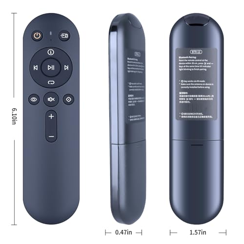 Mando para Eversolo DMP-A6 Master emisor BTR-12 controlador de recambio 3