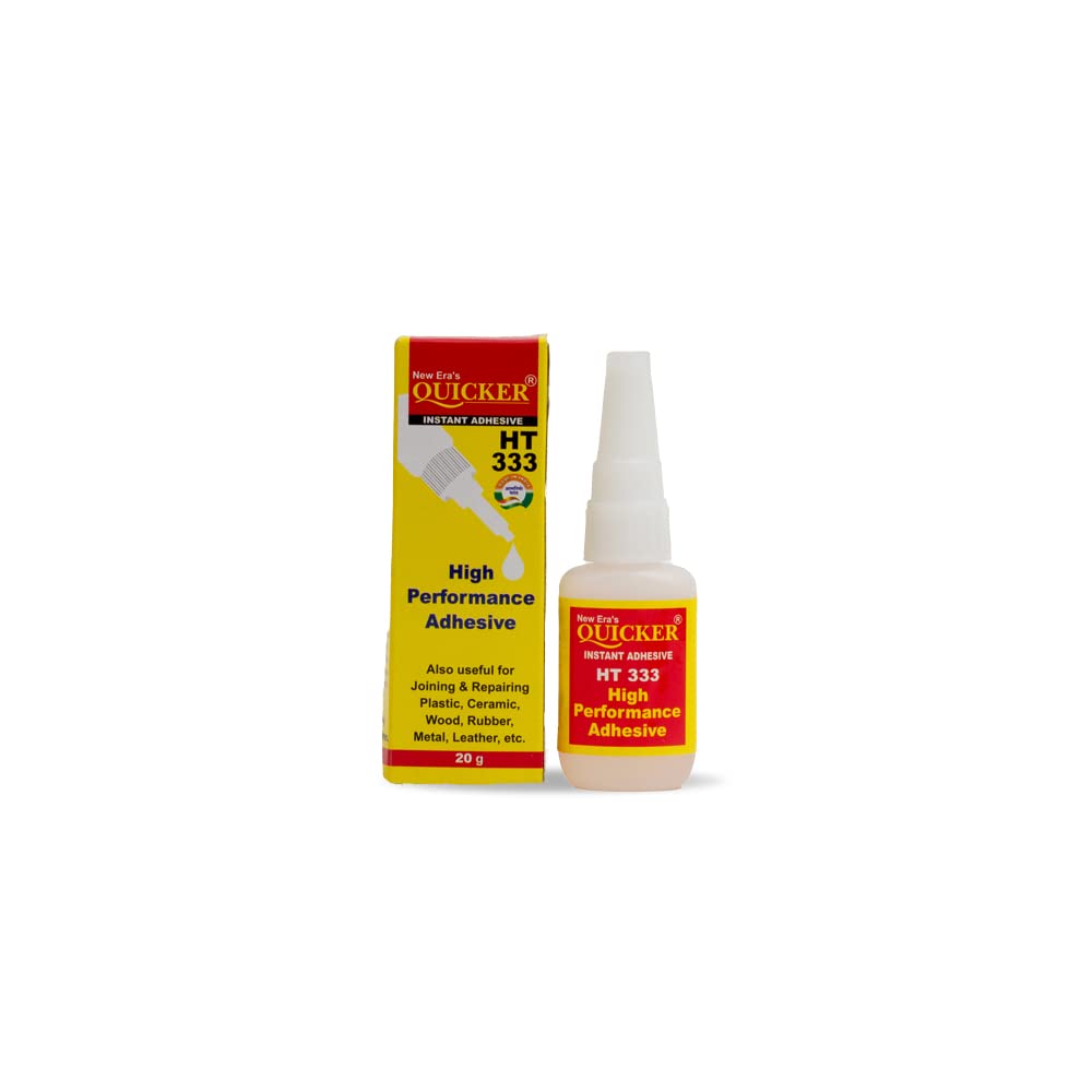 NEW ERAS Quicker Instant Adhesive Glue for Flex Bonding & Joining / Repairing Plastic, Ceramic, Wood, Rubber, Metal, Leather | Ultra Fast Super Glue for Home, Industries, Office & Automobiles | Pack of 3 (B0BRPY5J3J) Amazon Price History, Amazon Price Tracker