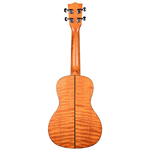 Kala Exotic Mahogany Concert Ukulele Amber Satin Finish KA-CEM Bundle with a Kala Tuner and Lumintrail Polishing Cloth - Les Beatles, Paul McCartney, John Lennon, RIngo Starr, George Harrison Kala Exotic Mahogany Concert Ukulele Amber Satin Finish KA-CEM Bundle with a Kala Tuner and Lumintrail Polishing Cloth – Image 5