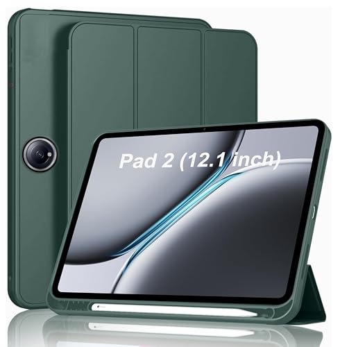 Image of TGK Trifold Cover for OnePlus Pad 2 12.1 inch Tablet Case with Pencil Holder (Green)