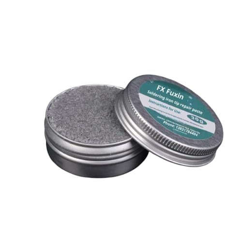 Refrescante de punta de soldador, crema de soldadura de estaño antiadherente, pasta limpia, punta de hierro de soldadura de óxido, activador de estaño