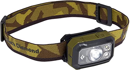 BLACK-DIAMOND-Storm-400-LED-Headlamp-Camouflage-Dimmable-and-Waterproof-Headlamp-for-Camping-Hiking-Running-with-Red-Light-Headlamp-Mode