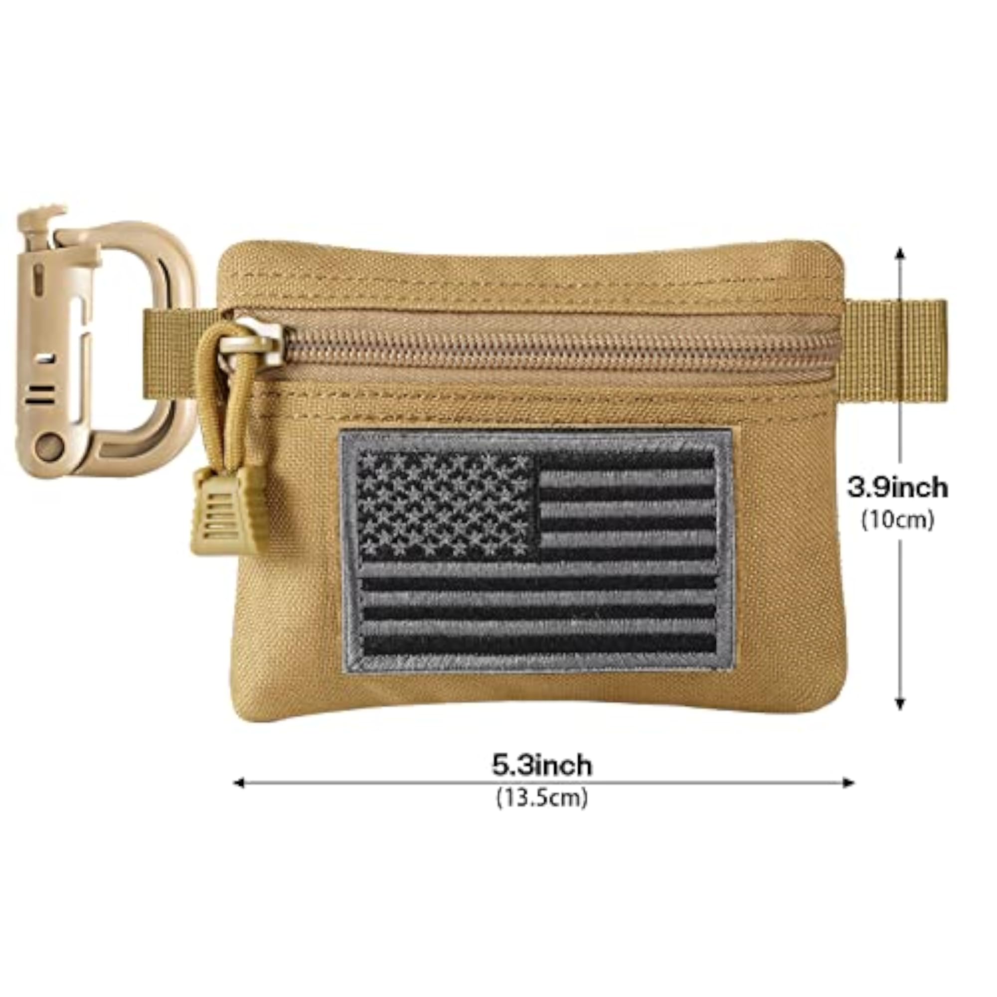 2 Pack Tactical Compact EDC Pouches, Utility Organizer