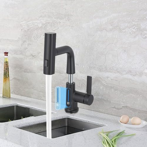 Robinet pivotant extensible pour évier résolvant les chocs thermiques - 5