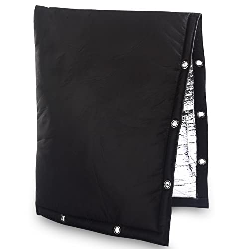 Backflow Preventer Insulation Cover For Winter Freeze Protection, For Outdoor Pipe/ Irrigation Backflow Valve/ Sprinkler Valve- 16''W X 20''H (Black) #TOP25