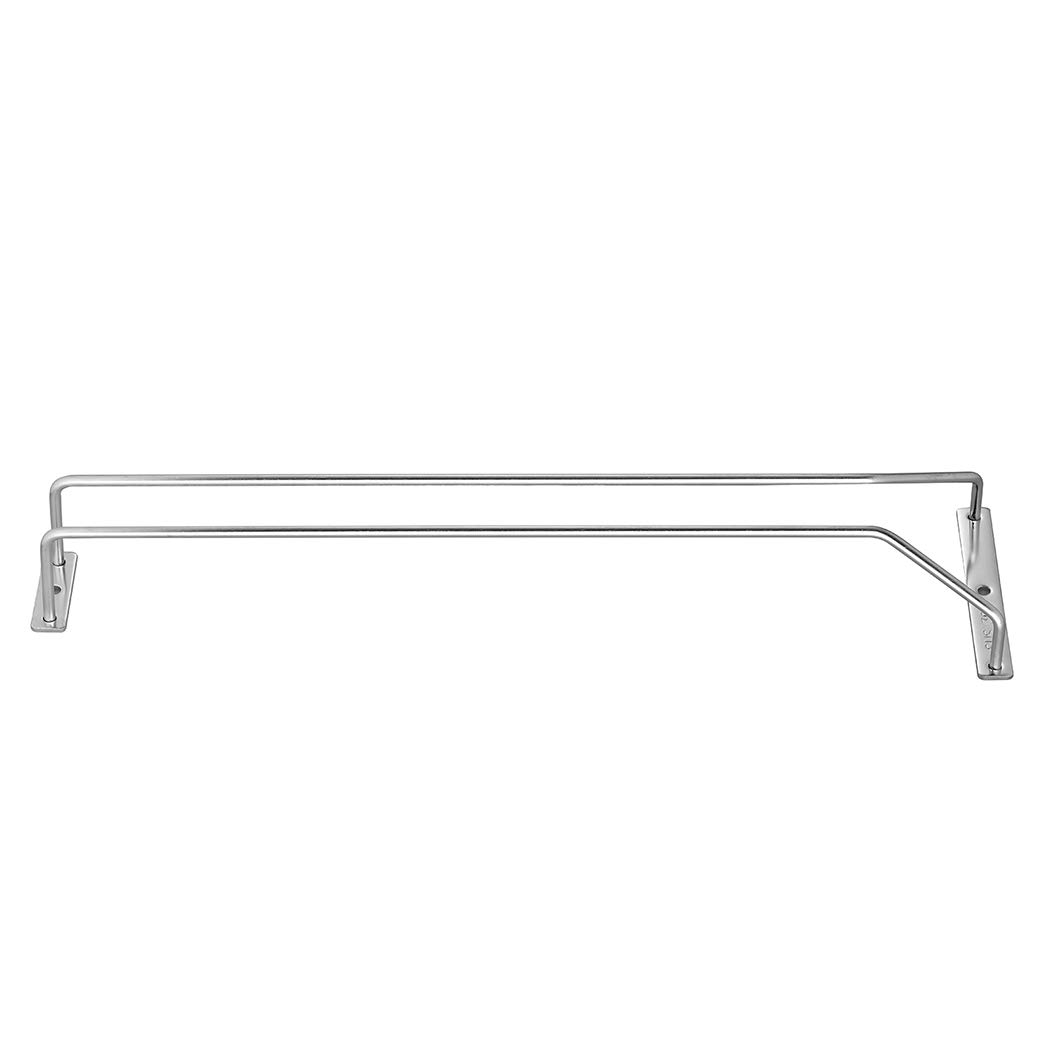 Sotto Armadio Stemware Rack Supporto Supporto Vino Telaio In Acciaio Inox 15.8 Pollice 1 Serie