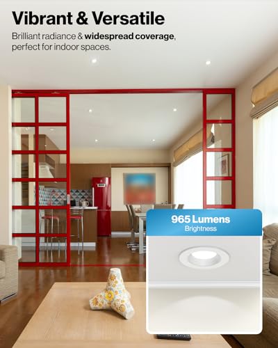 sunco 4 inch led recessed lights retrofit can lighting 660 lm 11w 40w equivalent selectable cct 2700k3000k3500k4000k5000k dimmable baffle trim replacement conversion kit ul 4 pack