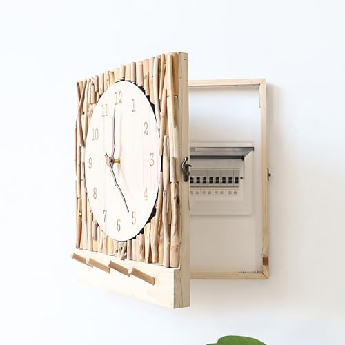 Couvercle de boîte à fusibles décoratif 38x45cm avec vis d'expansion sans trace
