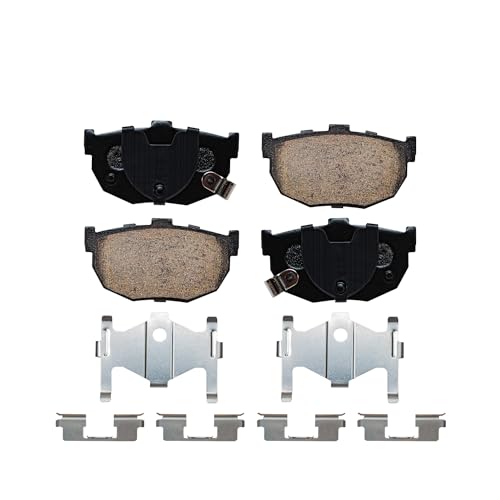 Image of Detroit Axle - Rear Disc Brake Pads for Hyundai Elantra Tiburon