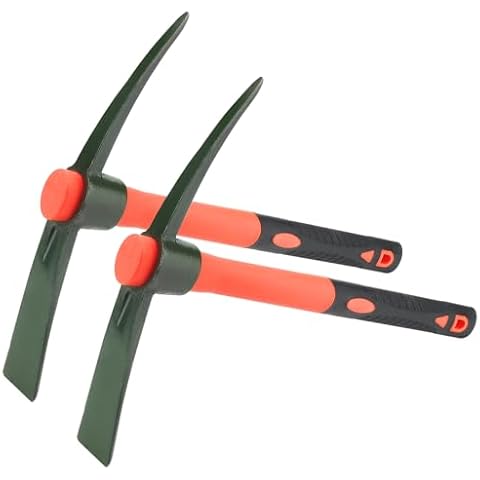 LEXININ 15 Inch Garden Mattock Set Cover