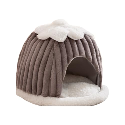犬 ベッド 冬 ドーム 冬用ベッド ペット ハウス ベッド テント 猫ベッド 犬小屋 猫小屋 クッション付き 通気性いい 組み立て簡単 洗濯可能 クーラーの風対策 水洗え 滑り止め 小型犬 キャット 猫ハウス 犬用ベッド ネコベッド ドームベッド (S,G