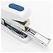 FEELIN Staplers for Desk Desktop Stapler Durable Metal Stapler 50 Pages Capacity Multifunctional Single Finger Contact Stapler Suitable for Office Or Desk White Heavy Duty Stapler