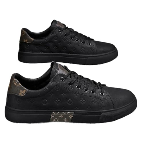 Spring New Men's Skateboarding Shoes, Casual White Shoes Men's Models, Trend Fashion Sneakers, Suitable for Outdoor Sports Hiking