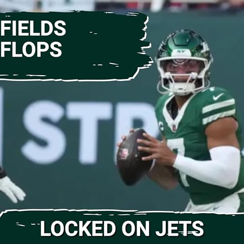 New York Jets Implode in London as Justin Fields Crumbles | Aaron Glenn's Coaching Head-Scratching 10/12/25 Podcast Por arte de portada