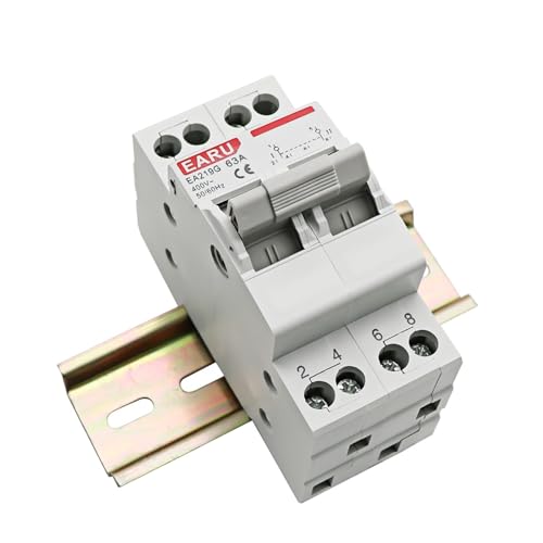 Interruptor de doble potencia 1P 63A contra apagones en redes eléctricas 4