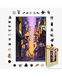 CRAFTHUB Kung Fu Panda Puzzle - Best Sparring Buddies Wooden Jigsaw Puzzle, Magical Puzzles for Adults & Kids, for Game Night, Birthday Present, Gift Idea, A3 Size, 343 Pieces