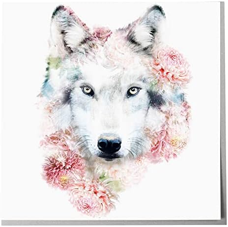 Lola Design - Wildlife Botanical Greeting Cards - Blank Cards and Envelopes - Zebra Card