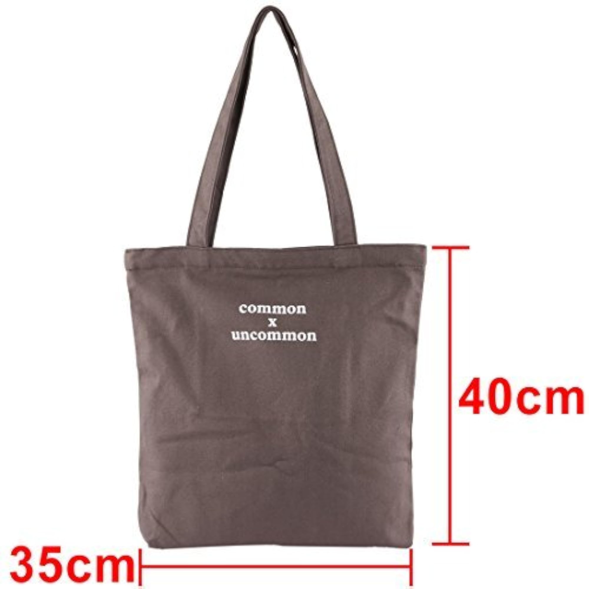 Canvas Words Pattern Tote Bag, Stylish Holder
