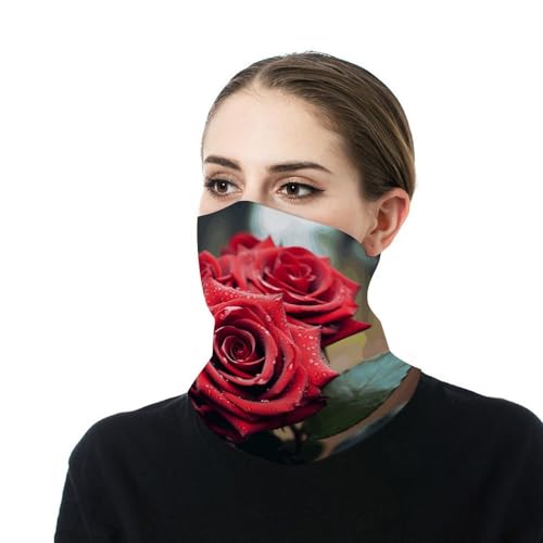 Neck Gaiter Face Mask Men Women, Blooming Cherry Tree Face Mask Scart Cover for Dust Wind Sun Protection4