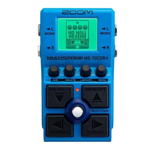 Amazon.co.jp: ZOOM ズーム MS-70CDR+ マルチストンプペダル