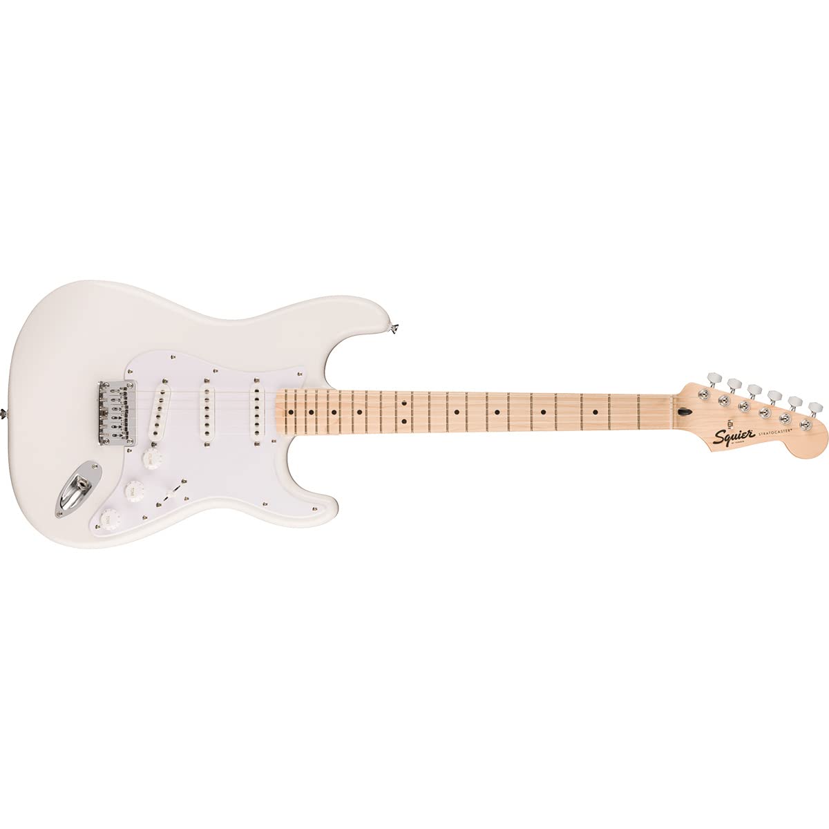 Amazon | Squier SONIC STRATOCASTER HT Arctic White エレキギター