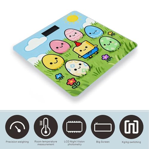 Báscula digital para baño Easter Eggs 180 kg miniatura 3