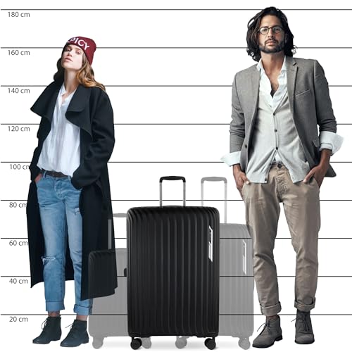 bugatti Hera koffer L met 4 wielen, lichtgewicht reiskoffer in denim - Image 7