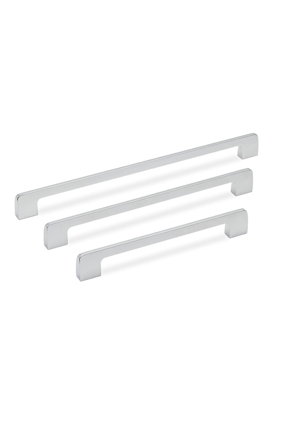 System 8537 Modern Kulp Siyah Renk 320 Mm Krom Tek Ebat Ssy8537 0320 Cr