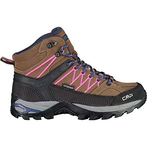 CMP Damen Rigel Mid Wmn Wp Trekking Shoes, Braun Violett Castoro Malva ,38 EU