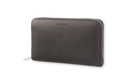 Preisvergleich Produktbild Moleskine Lineage Leather Smart Zip Wallet Schwarz