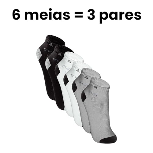 Kit 9 Cuecas Polo Boxer Adulto Masculinas Wear Original + 6 Meias (GG, Sortidos)