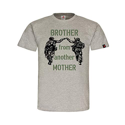 T-shirt Army Brother from Another Mother gris en taille L pour homme