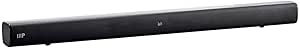 melhor soundbar barata: Monoprice Barra de som SB-100 2.1-ch – Preta – 91 cm com subwoofer integrado, Bluetooth, entrada óptica e controle remoto