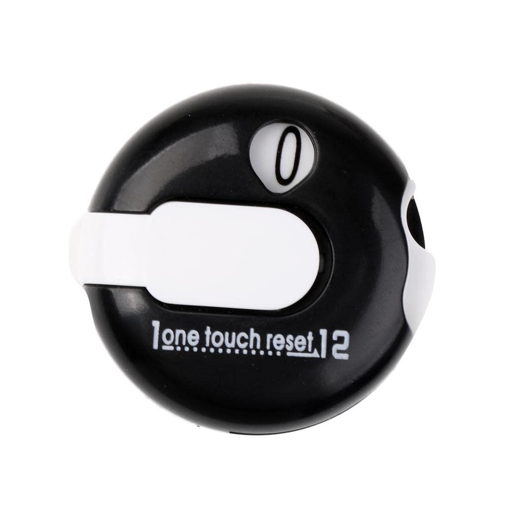MERISHOPP Mini Golf Score Counter Scorekeeper Scoring Tool Clip On Glove Black | Sporting Goods | Golf | Golf Accessories | Stroke Counters | 1 Piece Score Counter-image-25