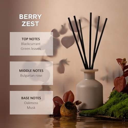 Difusor de varillas Berry Zest 100ml para hogar y oficina miniatura 2