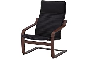 IKEA POÄNG Chair Armchair, with Cushion, Cover, and Frame