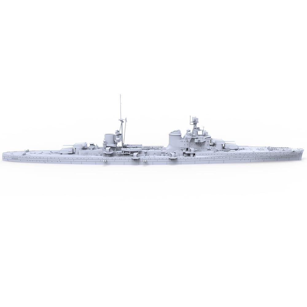 MRY-SFW SSC700755-A 1/700 zestaw do budowy modelu wojskowego Włochy Klasa Trento ciężki krążownik RN Bolzano, 1937 linia wodna