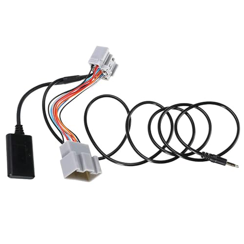 Jesscasday Receiver Car Noise Cancelling Bluetoothcompatible AUX Adapter AudioReceiver for C30C70 S40S60 S70S80 V40V50 V70XC70 XC90 Receiver Bluetoothcompatible Adapter Aux in Adapter Aux Cable Kit