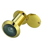 TOGU TG2814YG-PVD Gold Brass UL Listed 220-degree Door Viewer with Heavy Duty Privacy Cover for 1-3/8" to 2-1/6" Doors, PVD Gold Finish TOGU TG2814YG-PVD Gold Brass UL Listed 220-degree Door Viewer with Heavy Duty Privacy Cover for 1-3/8" to 2-1/6" Doors, PVD Gold Finish