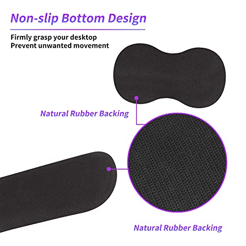 Keyboard Wrist Rest Pad With Round Mousepad, Ergonomic Wrist Rest Support Gel Pad With Coasters Keyboard Wrist Pad, Pain Relief Memory Foam Set For Gaming & Laptop & Office, Glitter Philippians 4:13 #TOP5