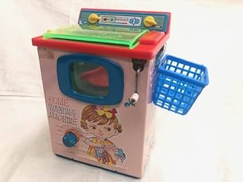 Amazon.co.jp: 『レア ブリキ玩具 ゼンマイ式 洗濯機 WASHING