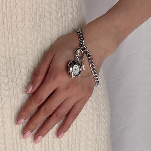 Abalorio de corazón ajustable de aleación para joyería de amistad y mujer 2