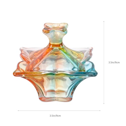 Set 12 piezas tazas de vidrio para limpieza de uñas miniatura 7
