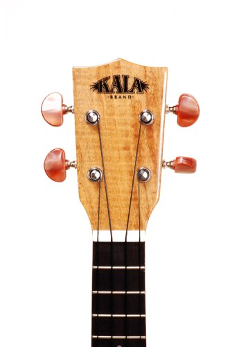 Kala KA-FMS Flamed Spalted Maple Soprano Ukulele - Les Beatles, Paul McCartney, John Lennon, RIngo Starr, George Harrison Kala KA-FMS Flamed Spalted Maple Soprano Ukulele – Image 5