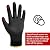 DULFINE Safety Work Gloves PU Coated for Men and Women-12 Pairs,Black Seamless Knit Glove with Two Fingers Touchscreen,Ideal for General Duty Work (Large)