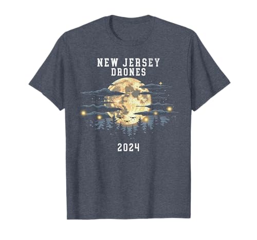 New Jersey Drones December 2024 – Drone Sightings T-Shirt