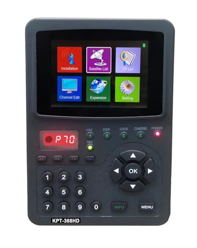 KPT-368HD DVB-S2fW^qM[^[t@C_[H.265 3.5C`LCD vs V8 FINDER 2 WS-6933 ST-5150